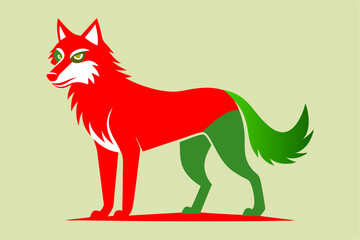 Elegant Addax antelope silhouette in minimalist line art vector style. This clean and modern wildlife design features the distinctive curved horns and sleek profile of the desert-dwelling Addax, ideal