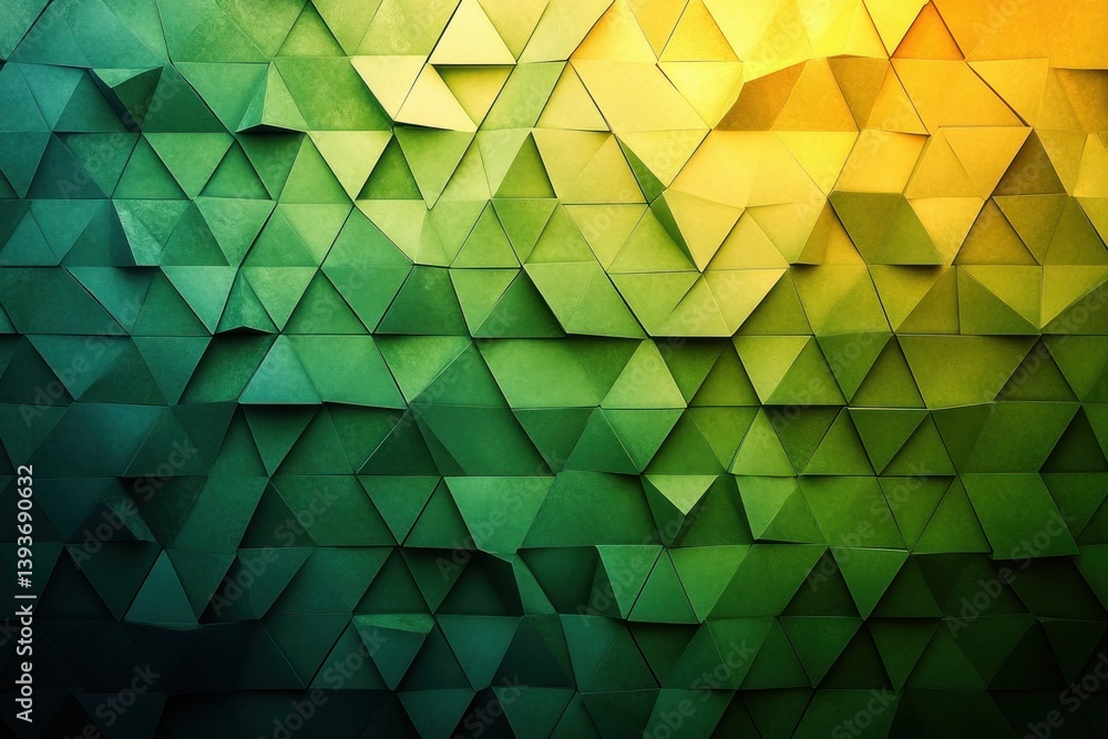 Poster geometric abstract art gradient triangle background minimalist design mosaic pattern