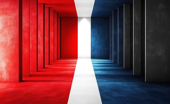 2025 USA Election Poster Background for Presidential Campaign and Voting Promotion