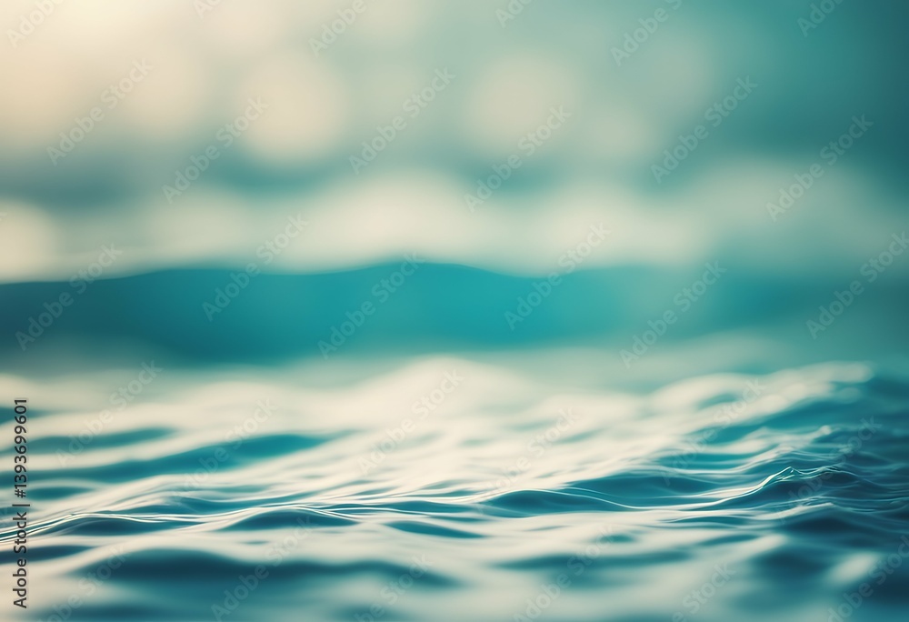 Poster background cyan wave smooth design soft abstract blue desktop bright space business template copy el