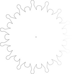 Elegant Black Abstract Icons with Glossy Finish – Sophisticated Vector Elements for Premium UI, Branding and Creative Projects