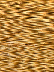 background of bamboo branches fence wicker 