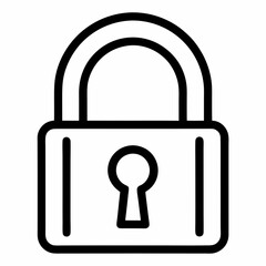 vector lock icon