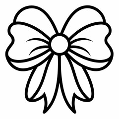 black and white flower