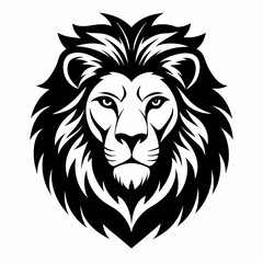 Fototapeta premium lion head vector