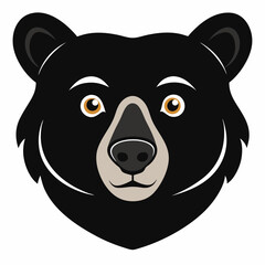 panda head vector