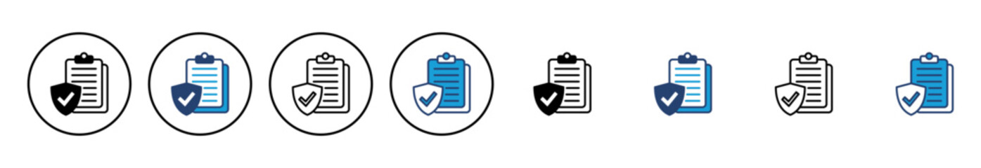 Insurance icon vector. insurance symbol vector