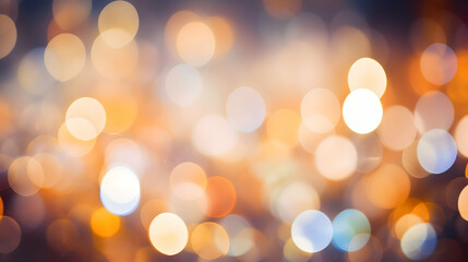 Fototapeta premium abstract background of bokeh lights