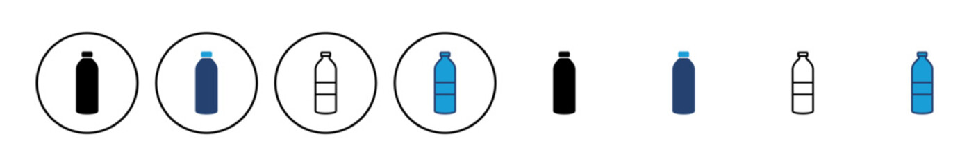 Bottle icon vector. bottle vector icon