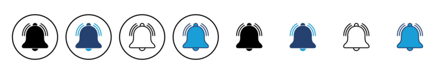 Bell Icon vector. Notification icon for your web site design