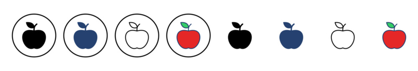 Apple icon vector. Apple vector icon. apple symbols for your web design.