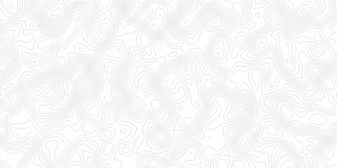 	
Abstract curve grid map and topo contour map on white background, Topographic contour lines. Seamless pattern with lines Topographic map. Geographic mountain relief diagram line wave carve design.