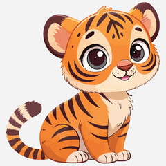 Tiger Sticker Icon