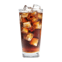 cola with ice