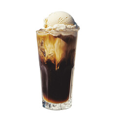 ice cream with coffee