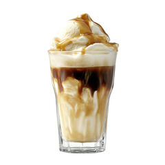 ice cream with coffee