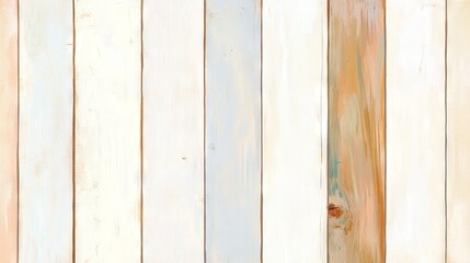 Obraz premium Painted wood planks background. Varied hues create a textured, rustic backdrop