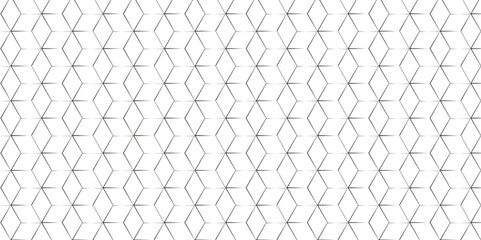 Fototapeta premium Seamless pattern with hexagon square cube geometric pattern shapes grid metal element texture design. vector tiles gradient science web tech connection triangle diamond honeycomb hexagon art.