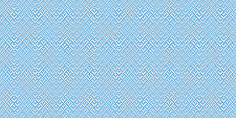 Abstract overlapping vector abstract Pattern wave lines fabric blue square line background. seamless fabric geomatics overlapping create retro line pattern.	
