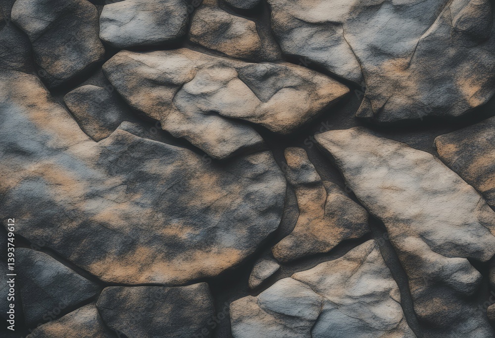 Poster abstract pattern rock surface
