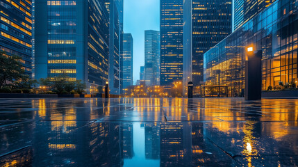 new york city at night
