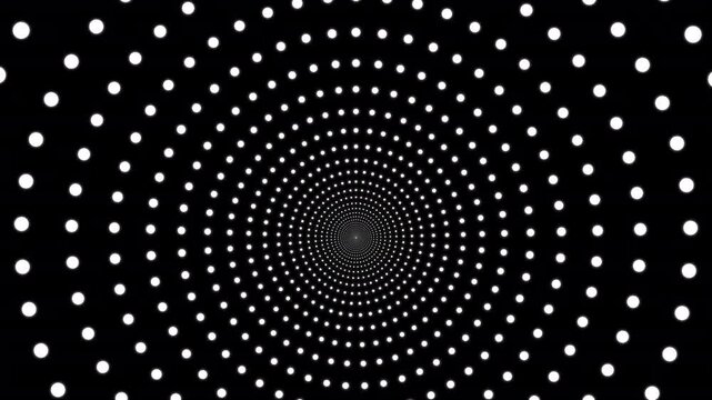    A striking hypnotic spiral vertical loop background, featuring concentric circles radiating from the center. For video editing.  chaos and hypnotic concentric circles moving on isolated back