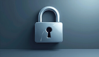 lock on a black, Generative AI