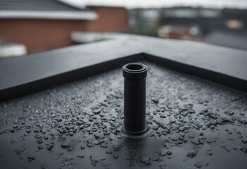 bituminous new black waterproofing roof improvement repairing home equipment repair sunny material wood connection role object sunshine tool build hardware design connect background construction grey