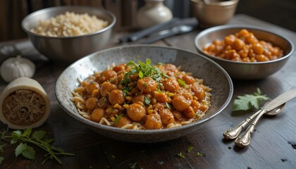 rice with chicken and vegetables