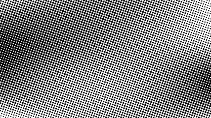  Retro Halftone Dots Texture &ndash; Old Paper Comic Book Look with Grunge Dot Pattern on White Background, Editable Vector for Graphic Design