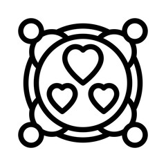 volunteer line icon