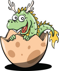 green dragon cartoon