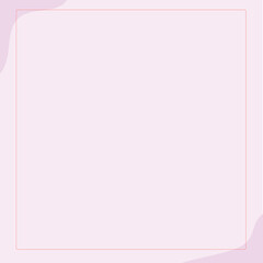 pink frame for text with hearts