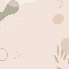 vector illustration of an abstract floral background