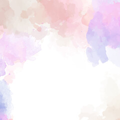 abstract watercolor background with watercolor splashes