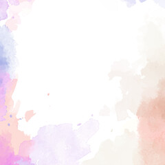 abstract watercolor background with watercolor splashes