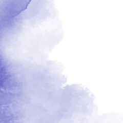 abstract watercolor background with clouds