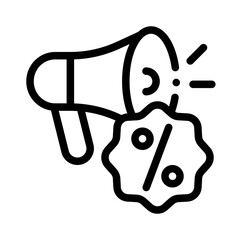 discount line icon