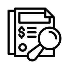 audit line icon
