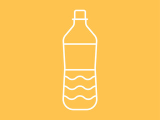 Drink Water icon. Summer vector icon concept. Simple vector line icon.