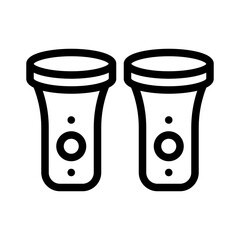 VR controller line icon © notivestudios