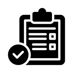 task board glyph icon