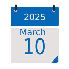 blue calendar icon