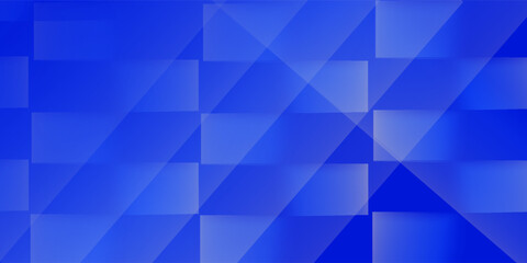 Abstract blue background. Geometric triangle background. Hexagon pattern. Vector background.