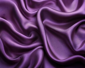 Obraz premium Purple Satin Drape Texture