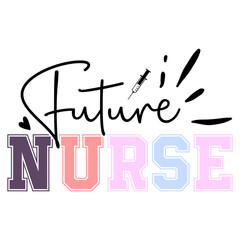 Nurse SVG T-Shirt Design | Nurse SVG Vector File