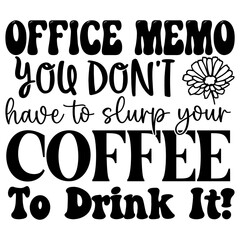 Coffee SVG Mug Design Template | SVG Vector File