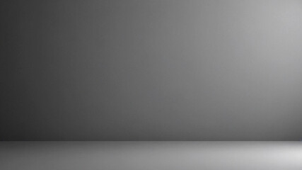 Empty Gray Studio Background for Product Photography