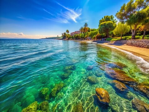Belek, Turkey: Springtime Mediterranean Sea, Stunning High-Definition Landscape