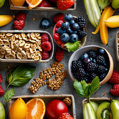 fruits and vegetables